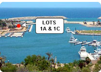 Commercial lots in Los Cabos, Marina Front Commercial