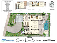 Floorplan of Casa La 